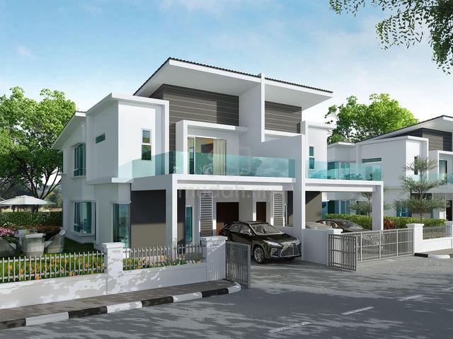 Rumah Baru Semi-D Freehold Gated & Guarded di Taman Penaga, Changlun 1