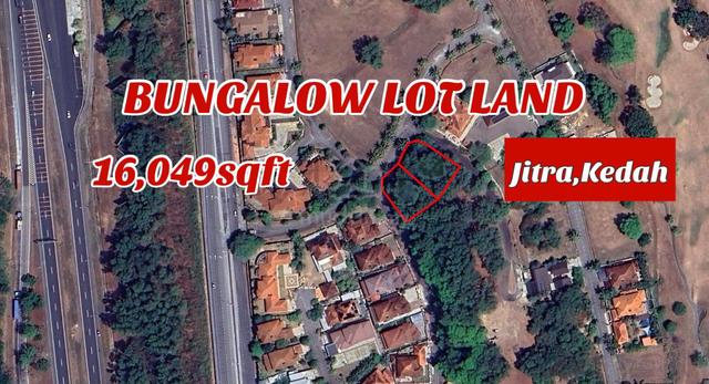 Corner Big Bungalow Lot Land Darulaman Height 2 Jitra Kedah For Sale 1