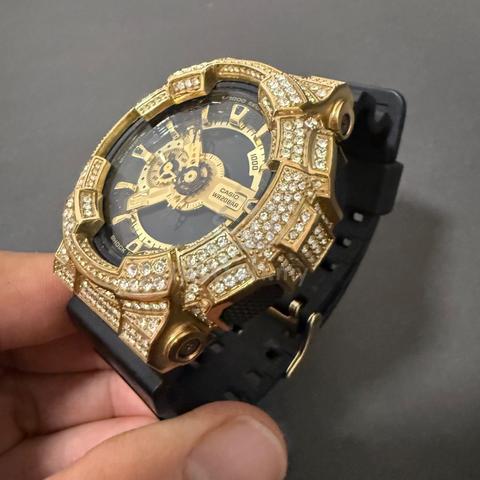GShock GA110 Black with Swarovski Bezel - photo 3 of 5