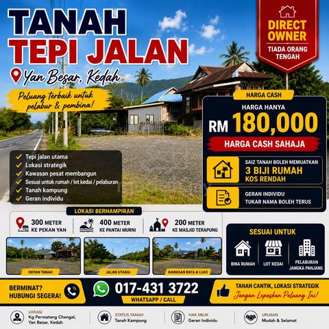 Tanah tepi jalan... 1