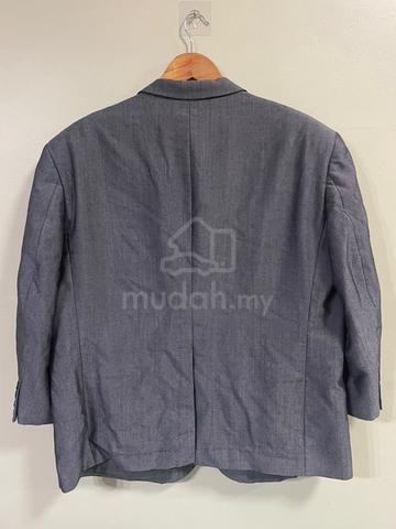 Courrèges Homme 90s Grey Wool Blend Blazer - photo 3 of 6