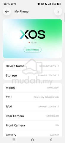 Infinix Hot 50 Pro+ 5G 256 GB - photo 5 of 5