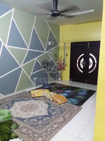 Freehold Rumah Teres 1 Tingkat Krubong Jaya Batu Berendam Melaka 1