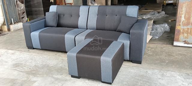 sofa L shape 4 seat + stool - photo 5 of 5