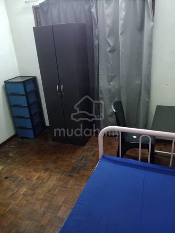BILIK LELAKI SINGLE APARTMENT SERINDIT Balakong wifi api air parking 1