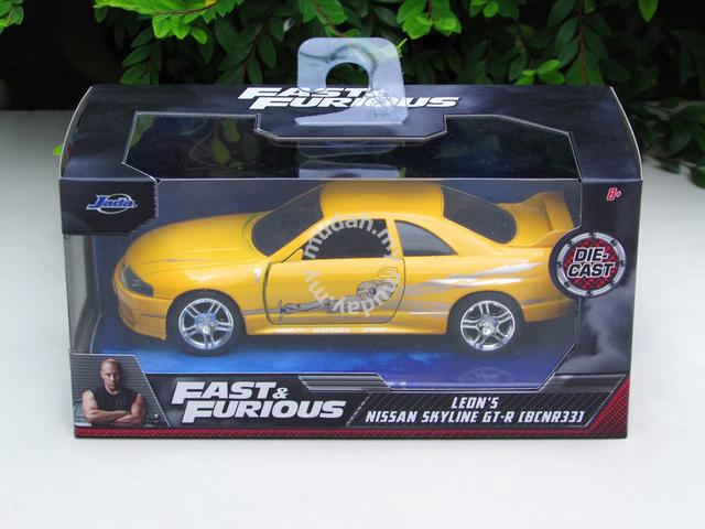 Jada 1-32 Fast Furious Nissan Skyline Gtr (R33) - Hobby & Collectibles For  Sale In Ampang, Selangor