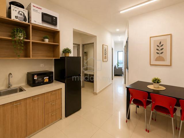 Fully Furnished Rooms for Rent - Free Wifi Utilities - Near MRT 1