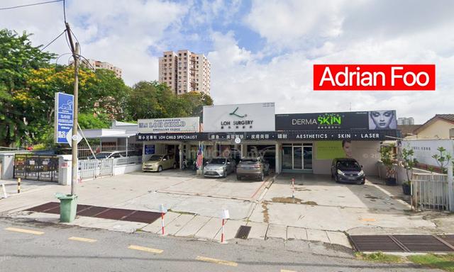Single Storey Shop 2800sf Facing Main Road Corner Unit At Jelutong 1