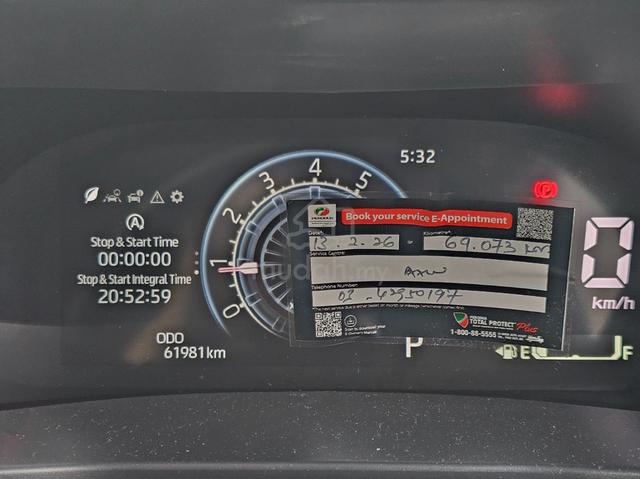 2022 Perodua ATIVA 1.0 AV (A) F.S.R 60K KM - 2