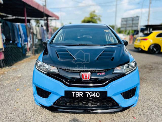 2015 Honda JAZZ 1.5  (A)-SOFT THAI BLUE PURE !! - 3
