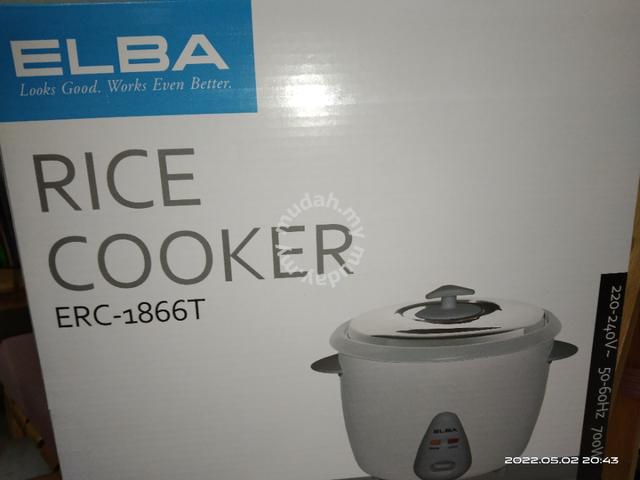 elba rice cooker 1.8 l