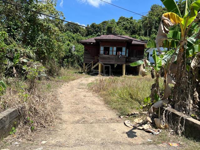 Wooden house land for sale 1