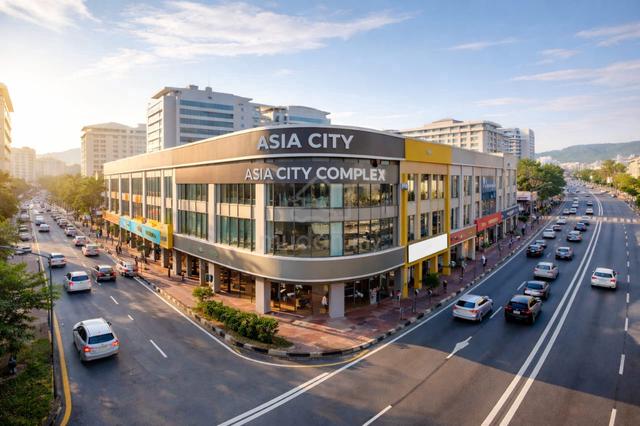 ASIA CITY CORNER SHOP 🔥 Facing Centre Point | Ready Tenant | 6305sqft 1