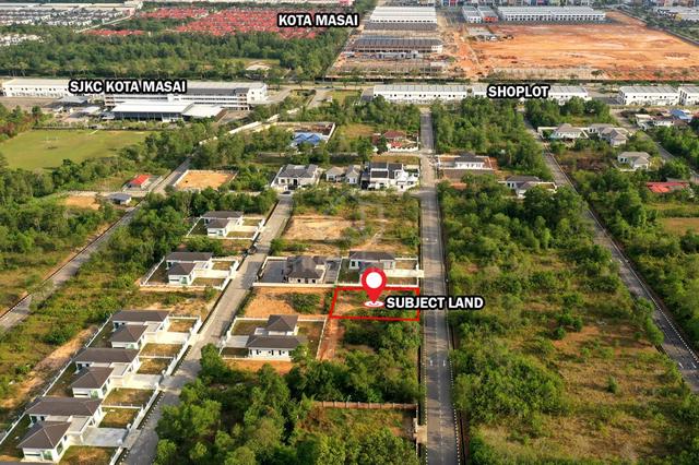 Tanah Kota Masai 8000sqft Freehold Bumi RM330k 50k Below Bank Value 1