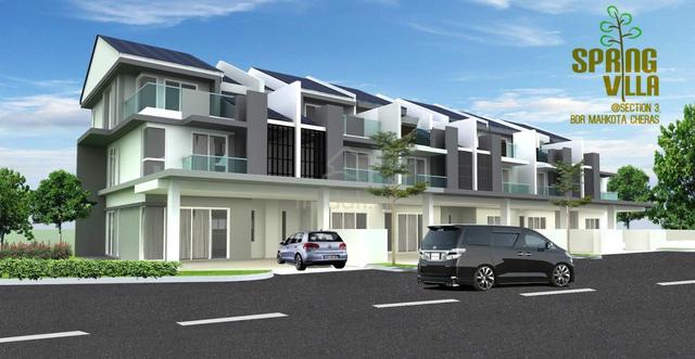 Bandar Mahkota Cheras @ Spring Villa Corner Lot 3 Storey Terrace 1