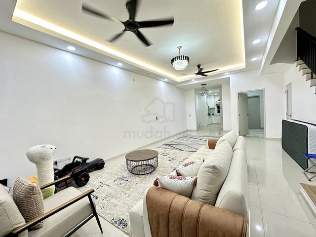 Rumah Renovated Cantik 80% furnished ready Sofa Katil Almari Verna 1