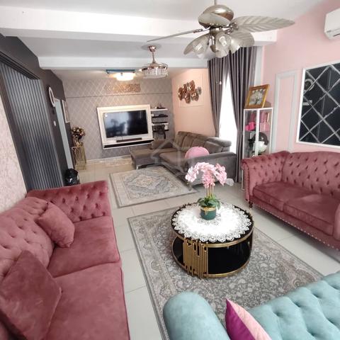 2 storey Semi D 50x 70 Taman Ibukota Freehold Huge side land 20ft 1