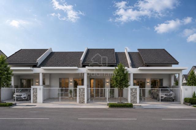 4 bilik Single Storey, RM3000 gaji Bersih blh dpt loan, cashback 1