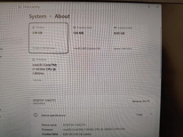 Lenovo x280 i7-8550 - photo 3 of 4