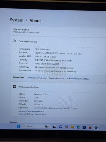 HP elitebook 850 G7  - photo 6 of 6