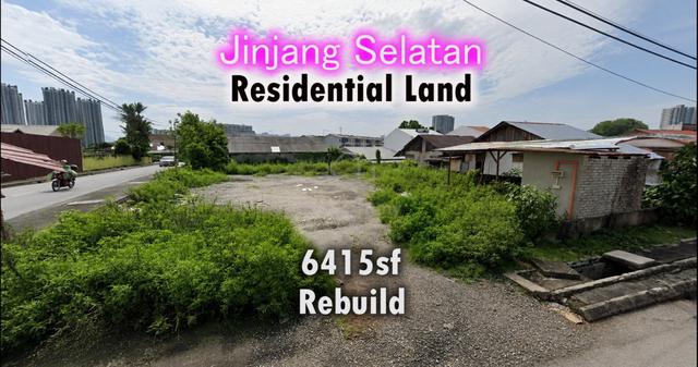Jinjang Selatan Kepong Kuala Lumpur Rebuild Residential Land 6400sf 1