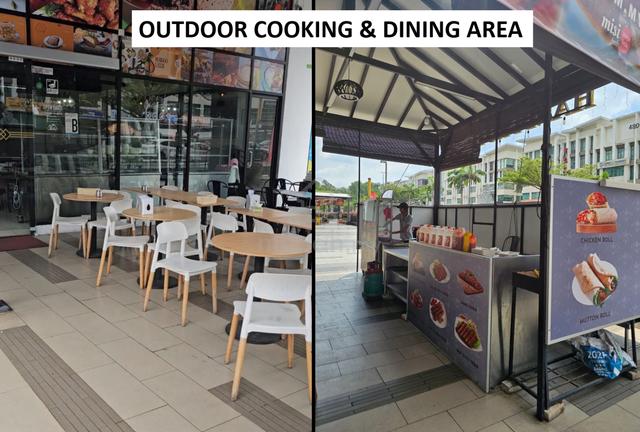 End Lot Fully Furnished Restoran | CBD Perdana Business Center 3