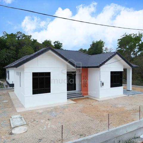 Rumah Banglo Moden 1 Tingkat Kok Lanas Kelantan 2026 1
