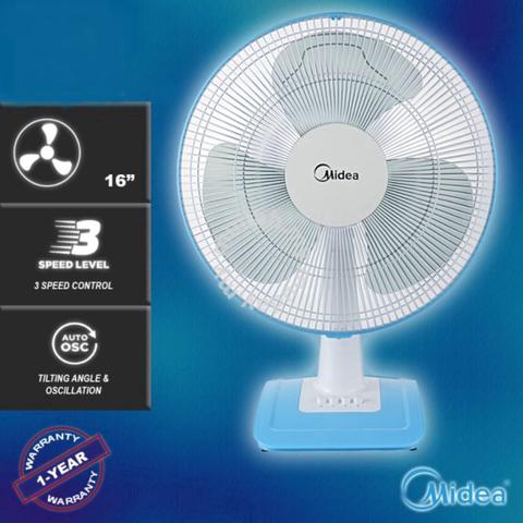 Midea 16 Table Fan Mf 16ft15nb Home Appliances Kitchen For Sale In Ampang Selangor