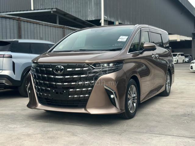 RECON UNREG 2025 Toyota ALPHARD *GOLD *LOW MILEAGE - 1
