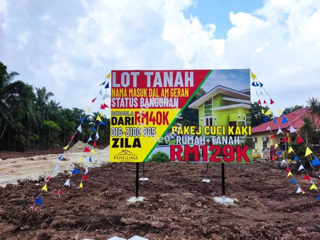 Tanah Rumah dari 1380 kps 1