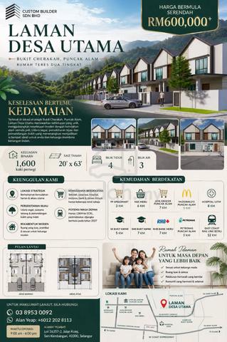 Puncak alam 2 storey landed 1