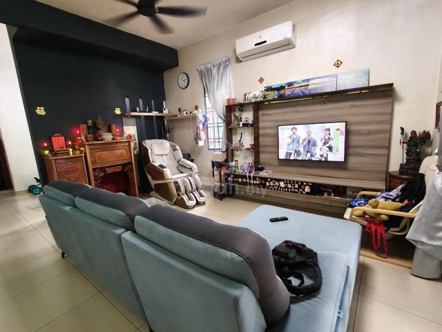 Bestari Indah Ulu Tiram 2 Storey Terrace Corner Renovated Full Loan 1