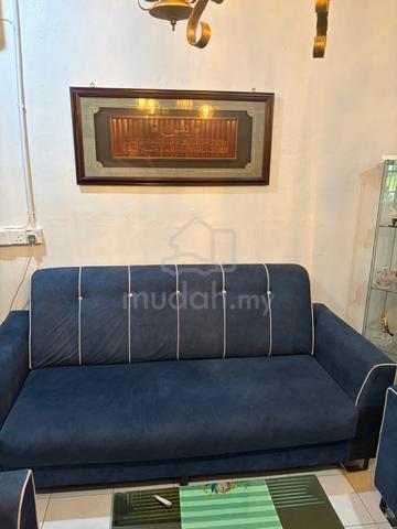 sofa navy blue - photo 3 of 4