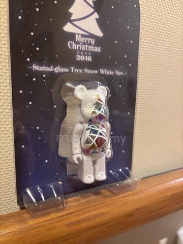 2016 Xmas BE@RBRICK Stained-glass White Ver.100% - photo 2 of 4