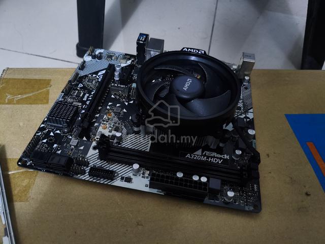 Combo Mobo A320M + CPU Ryzen 3 2300X + cooler - photo 3 of 7