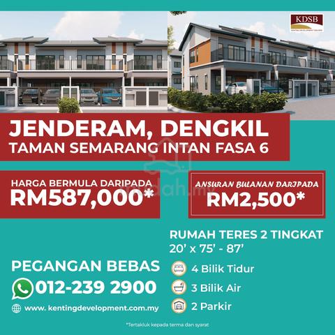 Rumah Teres 2 Tingkat Baharu di Dengkil! 1