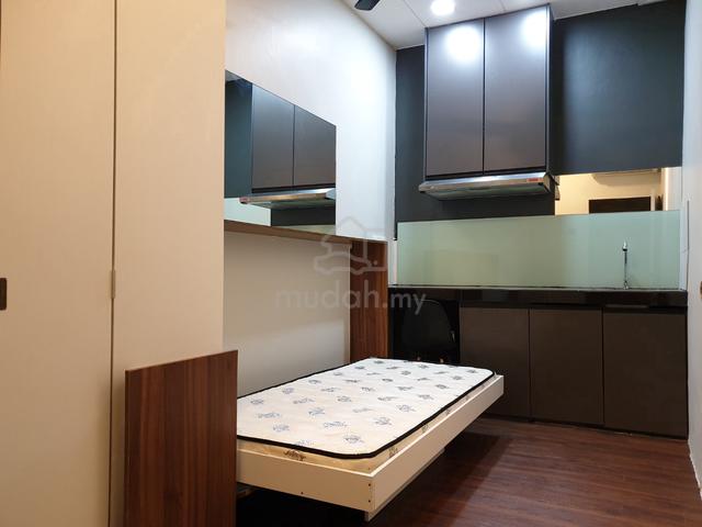 Fully furnish walk up shop apartment for single 1