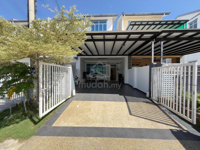 Pulai Mutiara Acacia 2.5storey house kangkar Pulai 24hr security 18x65 1