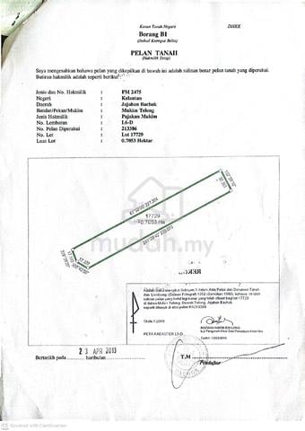 Tanah Untuk Dijual 1