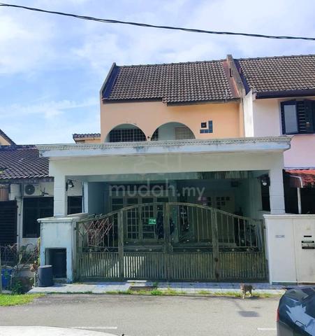 FACING OPEN 22x75 FULLY EXTEND Double Storey Taman Desa Minang Gombak 1