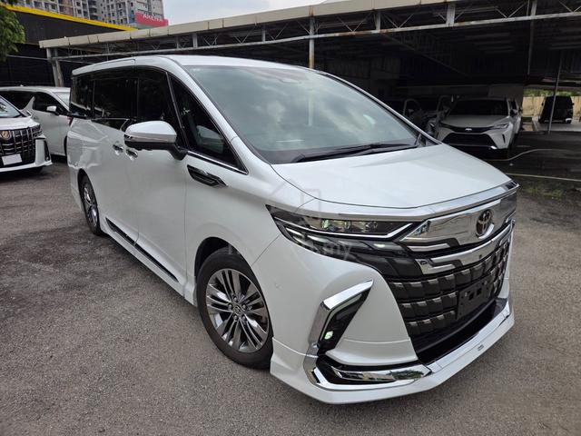 2023 Toyota Alphard 2.5Z HUD, P/R, R/M, Modellista - 2