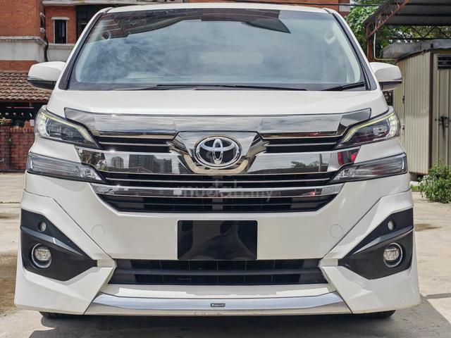 2016 Toyota VELLFIRE 2.5 ZG BLACK EDITION - 2