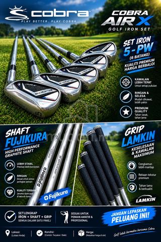 Golf Iron - Cobra Aerojet - photo 4 of 4