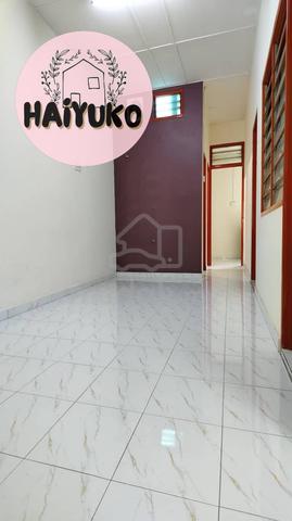 LUNAS Single Storey Terrace | NEWLY RENOVATED @ Taman Gemilang 2