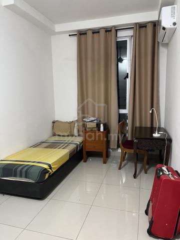 Bilik Single Sewa Lelaki Bujang Sahaja @ Meridin Bayvue (Sea View) – M 1