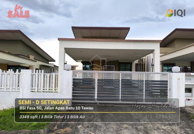 Semi-D Setingkat @ Bandar Sri Indah Fasa 5G Tawau 1