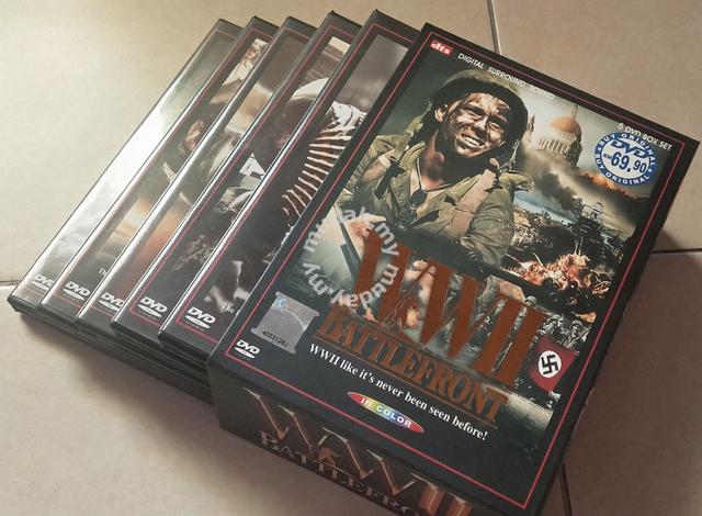 Dy WWII BattleFront Documentary 5 DVD Box Set - Music/Movies/Books