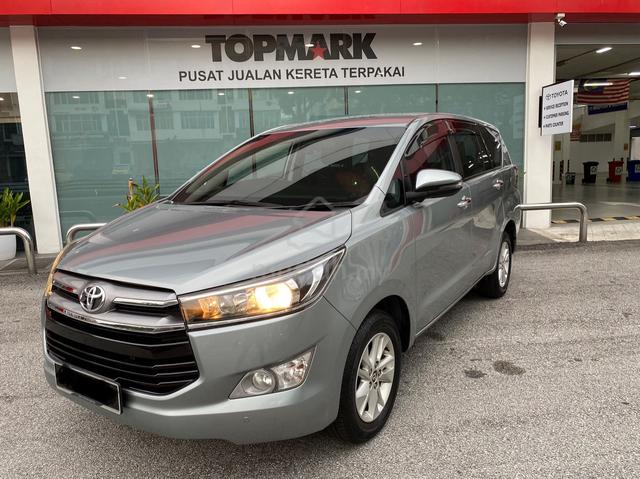 2018 Toyota INNOVA 2.0 G (A) Warranty Svc Toyota - 2