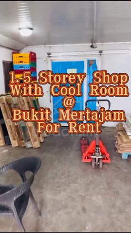 1.5 Storey Shop With Cool Room @  Bkt Mertajam Penang 1