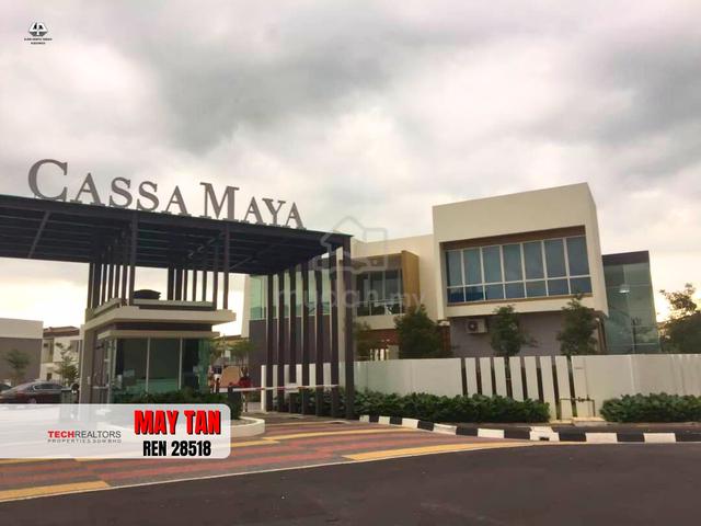 BUTTERWORTH GATED Cassa Maya Double Sty House SUNGAI DUA near RAJA UDA 1